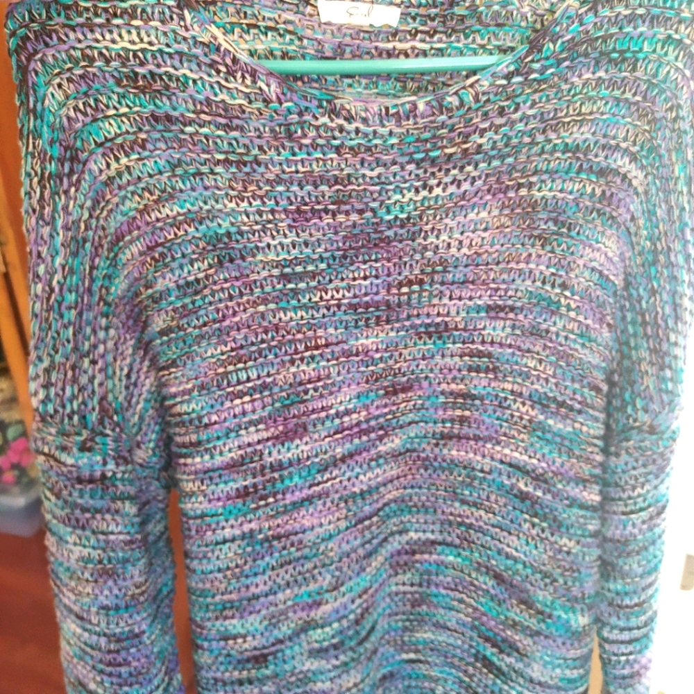 Easel teal sweater size Medium